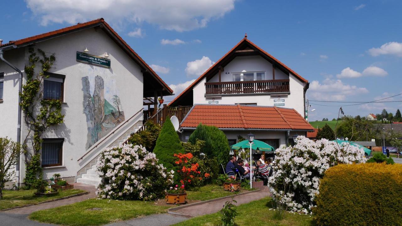 4-Bettzimmer Saechsische Schweiz Mittelndorf Extérieur photo